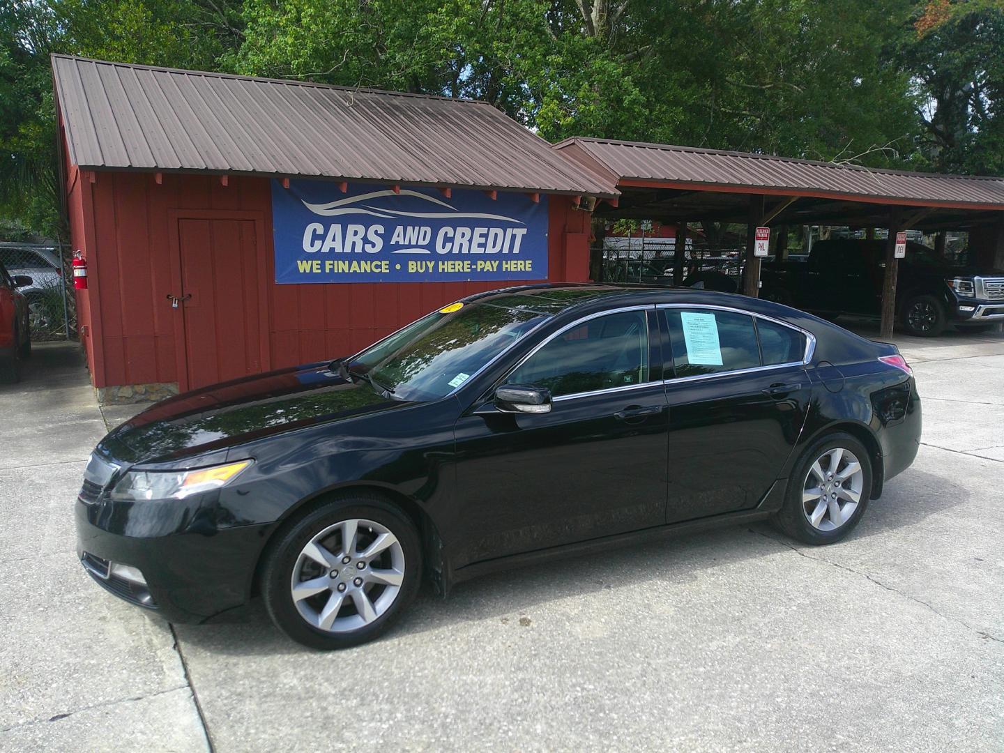 2012 BLACK ACURA TL 3.5TL (19UUA8F2XCA) , located at 390 Hansen Avenue, Orange Park, FL, 32065, (904) 276-7933, 30.130497, -81.787529 - Photo#1